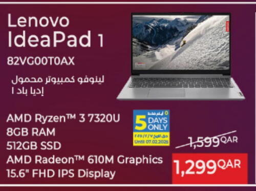 LENOVO Laptop available at LuLu Hypermarket in Qatar - Doha