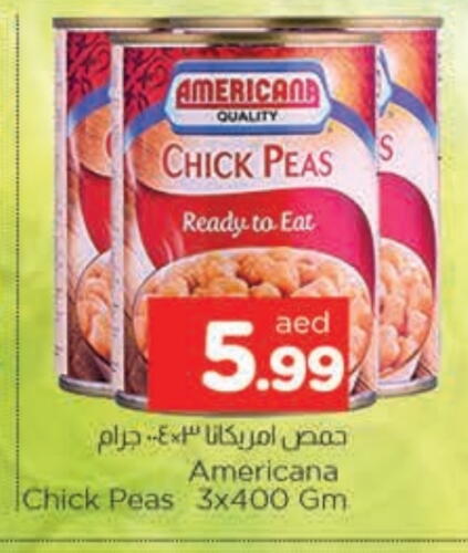 AMERICANA Chick Peas available at AL MADINA in UAE - Sharjah / Ajman