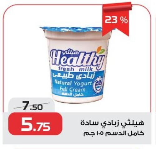 Yoghurt available at  Zahran Market in Egypt - Cairo