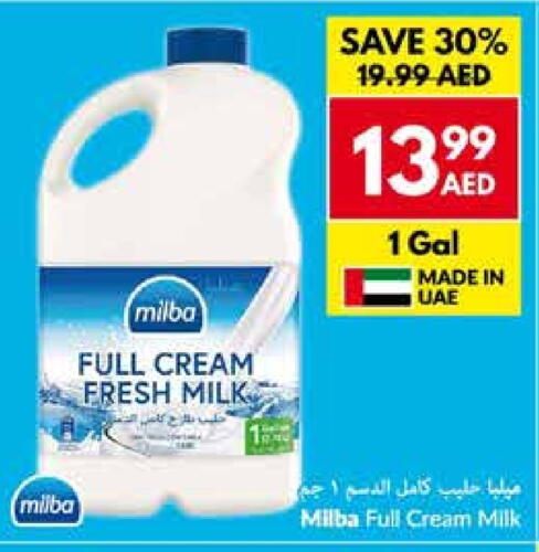 MILBA Full Cream Milk  in Viva Supermarket in UAE - Dubai