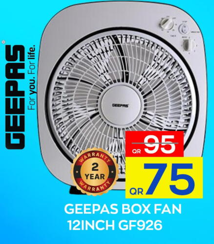 GEEPAS Fan  in Majlis Hypermarket in Qatar - Doha