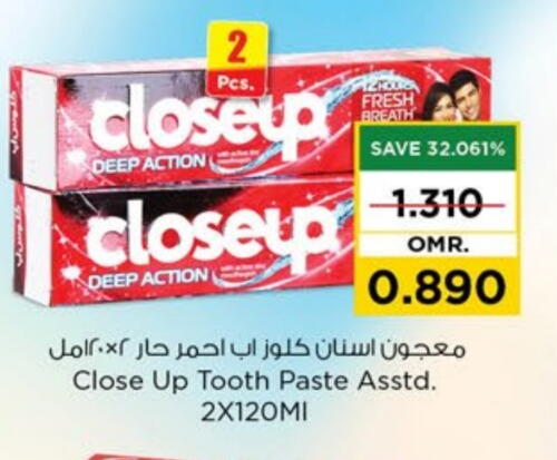 CLOSE UP Toothpaste available at Nesto Hyper Market   in Oman - Muscat