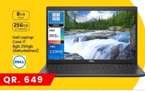 DELL Laptop available at Paris Hypermarket in Qatar - Al Rayyan