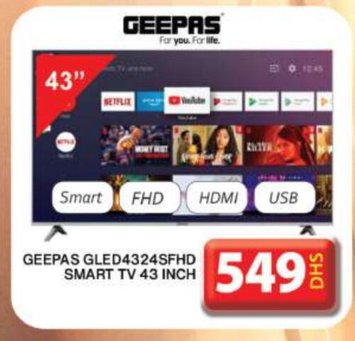 GEEPAS Smart TV available at Grand Hyper Market in UAE - Dubai