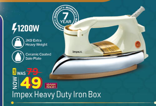 IMPEX Ironbox available at Nesto in KSA, Saudi Arabia, Saudi - Dammam