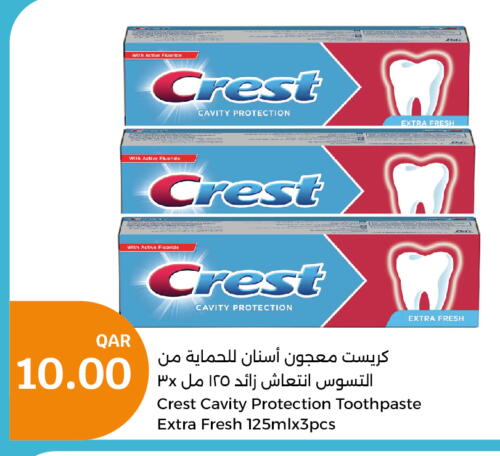 CREST Toothpaste  in City Hypermarket in Qatar - Al Wakra