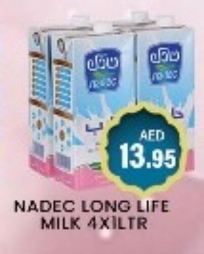 NADEC Long Life / UHT Milk available at Zain Mart Supermarket in UAE - Ras al Khaimah