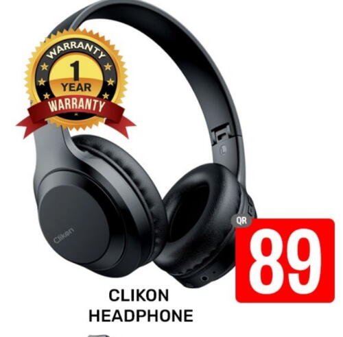 CLIKON Earphone  in Majlis Hypermarket in Qatar - Doha