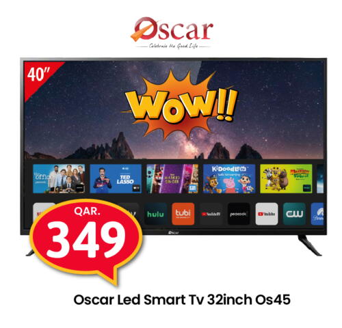 OSCAR Smart TV  in Paris Hypermarket in Qatar - Al Rayyan