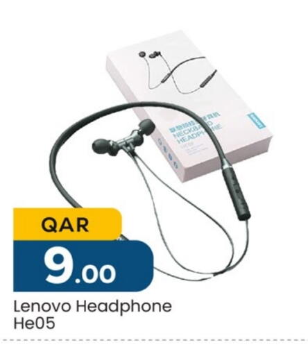 LENOVO Earphone  in Paris Hypermarket in Qatar - Al Wakra