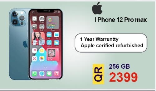 APPLE iPhone 12 available at Cairo Phones in Qatar - Umm Salal