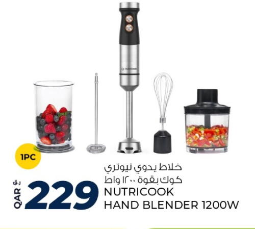 NUTRICOOK Mixer / Grinder available at Rawabi Hypermarket in Qatar - Al Wakra