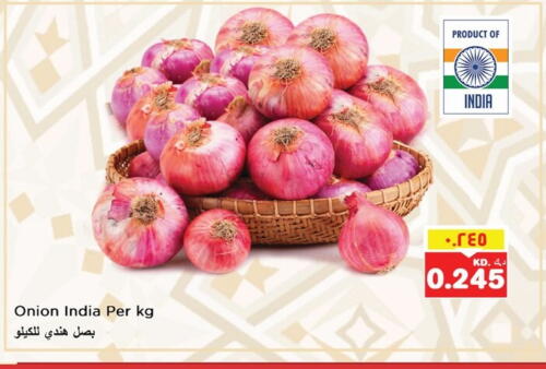 Onion from India available at Nesto Hypermarkets in Kuwait - Kuwait City