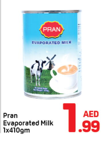 PRAN Evaporated Milk available at Day to Day Department Store in UAE - Sharjah / Ajman