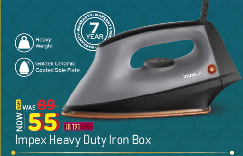 IMPEX Ironbox available at Nesto in KSA, Saudi Arabia, Saudi - Al Majmaah