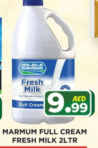 MARMUM Full Cream Milk available at Ainas Al madina hypermarket in UAE - Sharjah / Ajman