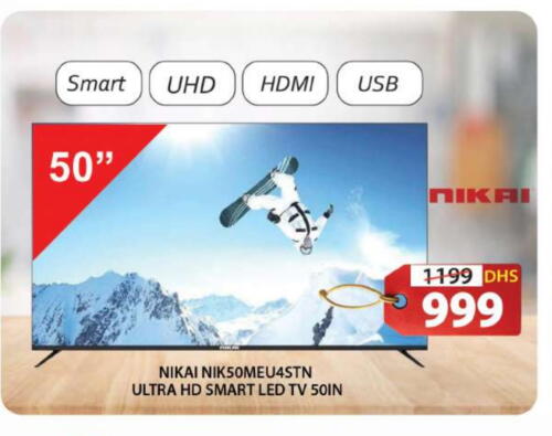 NIKAI Smart TV available at Grand Hyper Market in UAE - Sharjah / Ajman