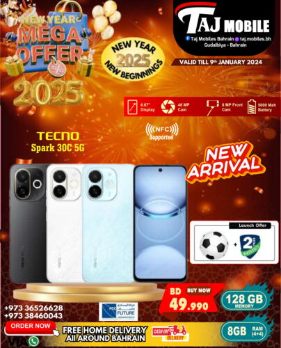 TECNO available at Taj Mobiles in Bahrain