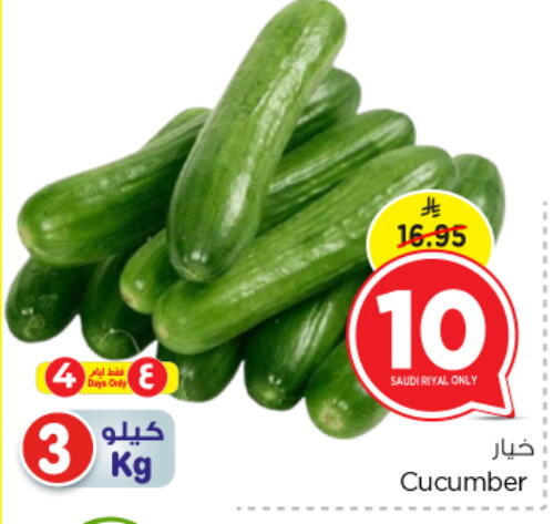 Cucumber from Saudi Arabia available at Nesto in KSA, Saudi Arabia, Saudi - Riyadh