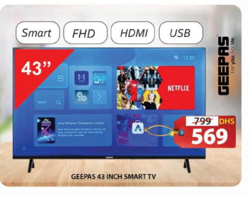 GEEPAS Smart TV available at Grand Hyper Market in UAE - Sharjah / Ajman