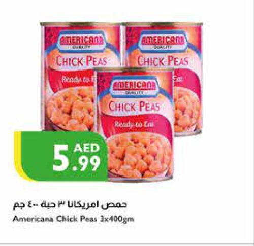 AMERICANA Chick Peas  in Istanbul Supermarket in UAE - Al Ain