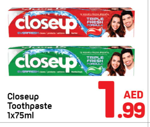 CLOSE UP Toothpaste available at Day to Day Department Store in UAE - Sharjah / Ajman