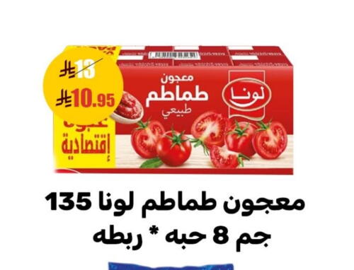 LUNA Tomato Paste available at Sanam Supermarket in KSA, Saudi Arabia, Saudi - Mecca