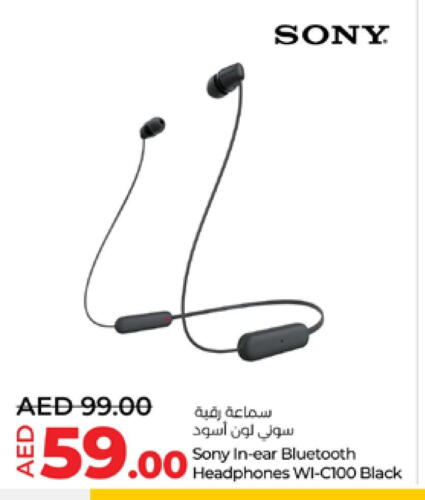 SONY Earphone  in Lulu Hypermarket in UAE - Dubai