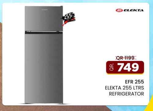 ELEKTA Refrigerator available at Bin Saif Electronics  in Qatar - Al Rayyan