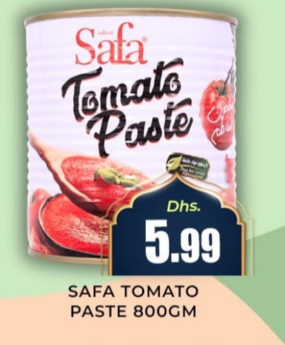 SAFA Tomato Paste available at Meena Al Madina Hypermarket  in UAE - Sharjah / Ajman