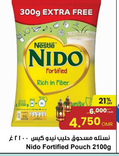 NIDO Milk Powder available at Sultan Center  in Oman - Muscat