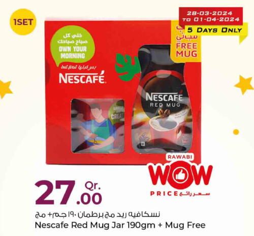 NESCAFE Coffee  in Rawabi Hypermarkets in Qatar - Al-Shahaniya