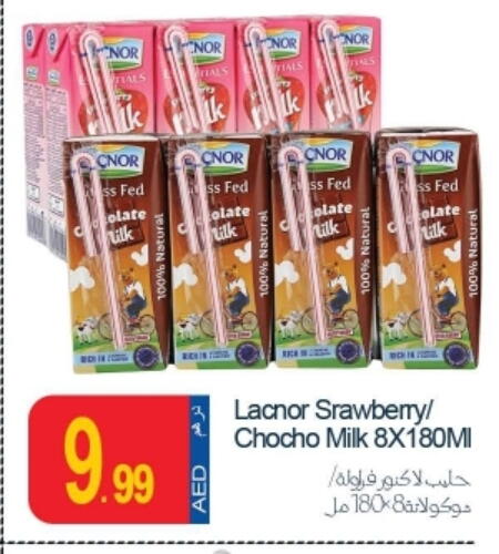 LACNOR Flavoured Milk available at Rawabi Market Ajman in UAE - Sharjah / Ajman