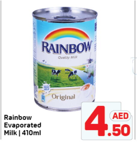 RAINBOW Evaporated Milk available at Day to Day Department Store in UAE - Dubai