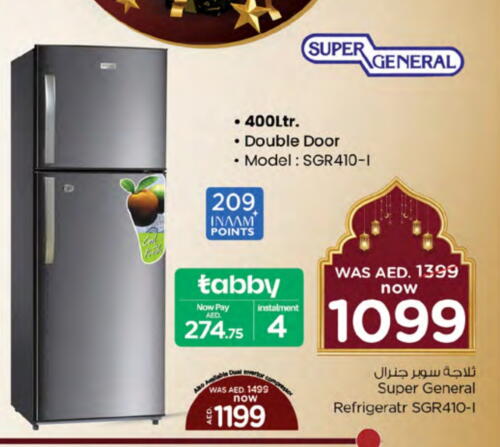 SUPER GENERAL Refrigerator available at Nesto Hypermarket in UAE - Dubai